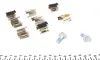 Комплект гальмівних колодок передн, PEUGEOT 3008, 308, 308 I, 308 I/KOMBI, 408 1.2-2.0ALK 09.07- TEXTAR 2466001 (фото 2)