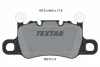Гальмівні колодки задн, BENTLEY CONTINENTAL, FLYING SPUR PORSCHE 911, 911 SPEEDSTER, 911 TARGA, CAYMAN, PANAMERA 2.9-6.0 08.13- Textar 2551205 (фото 1)