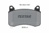 Комплект гальмівних колодок передн, TESLA MODEL 3, MODEL Y Electric 01.17- TEXTAR 2615201 (фото 7)