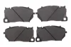 Гальмівні колодки (передн) Audi RS6 19-/Porsche Cayenne 23- (AKEBONO) Q+ Textar 2616001 (фото 1)