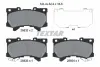 Колодки гальмівні (передні) Lexus LX/Toyota Land Cruiser 300 3.3/3.4 21- (Advics) TEXTAR 2683201 (фото 1)