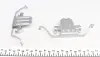 Планка супорта (переднього) прижимна (к-кт) BMW 1 (E81/E87)/3 (E90-93)/5 (E60/F10) 03- (Ate-Teves) TEXTAR 82074500 (фото 2)