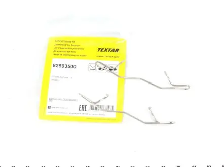 Планка супорта (переднього) прижимна Ford Connect 02- TEXTAR 82503500
