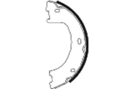 Колодки ручника MB Sprinter 509-519 06- (174x42) TEXTAR 91069000