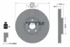 Диск гальмівний (передній) Lexus GS 05-/IS 09- (L) (334x30) PRO TEXTAR 92147803 (фото 6)