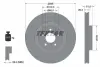 Диск гальмівний (передній) Audi A4 07-15/A5 07-17/Q5 08- (345х29.3) PRO+ TEXTAR 92160205 (фото 1)