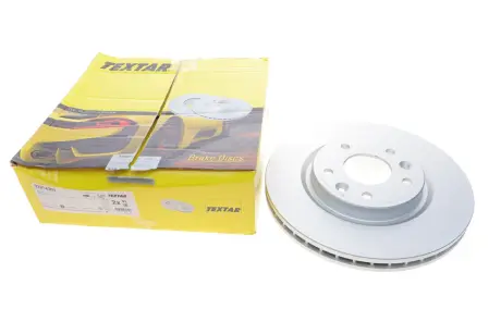 Диск гальмівний (передній) Nissan Qashqai II/X-trail 13-/ Leaf 14-/ Renault Kadjar 13- (296x26) PRO TEXTAR 92274203