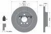 Диск гальмівний (задній) BMW 1 (F40)/2 (F45)/X1 (F48) 13-(300x20) PRO TEXTAR 92274503 (фото 1)