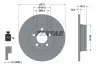 Диск гальмівний (задній) Audi A1 1.4-1.8 11-18 (272x10) PRO TEXTAR 92292003 (фото 2)