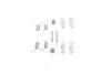 Комплект пружинок колодок ручника MB C-сlass 07-/CLK 02-10/E-class 09-/S-class 05-/Vito 14- TEXTAR 97038300 (фото 2)