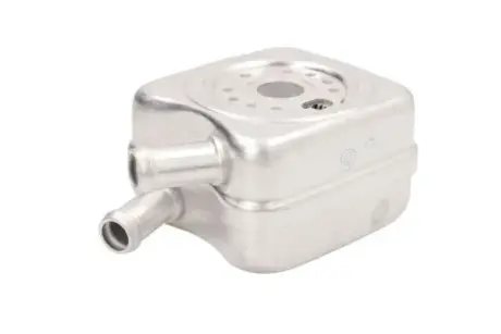 Масляний радіатор AUDI A2, A3, A4 B5, A4 B6, A4 B7, A6 C5, TT CHRYSLER SEBRING DODGE AVENGER, CALIBER, JOURNEY JEEP COMPASS, PATRIOT MITSUBISHI GRANDIS, LANCER VIII 1.4-2.8 01.95- THERMOTEC D4A009TT