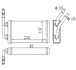 Радіатор пічки FORD TRANSIT, TRANSIT TOURNEO 2.0-2.5D 06.94-12.00 THERMOTEC D6G010TT (фото 3)