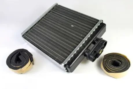 Радіатор пічки AUDI A1 SEAT CORDOBA, IBIZA III, IBIZA IV, IBIZA IV SC, IBIZA IV ST SKODA FABIA I, FABIA I PRAKTIK, FABIA II, ROOMSTER, ROOMSTER PRAKTIK VW FOX, POLO, POLO IV 1.0-2.0D 08.99- THERMOTEC D6W009TT