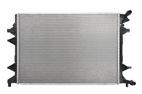 Радіатор двигуна (з монтажними елементами Easy Fit) VW BEETLE, JETTA IV, PASSAT B7 1.4-2.0D 04.11-07.19 THERMOTEC D7W075TT