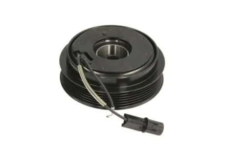 Муфта компресора кондиціонера (VISTEON VS16/VS18 6PK 119мм) HYUNDAI GRANDEUR, I30, IX35, LANTRA I, SANTA FÉ II, SANTA FÉ II/SUV, SONATA V KIA CEE\&#039;D, MAGENTIS II, PRO CEE\&#039;D, RIO II 1.3-3.3 10.90- THERMOTEC KTT040121 (фото 1)
