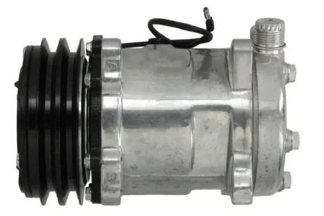 Компресор кондиціонера 24В (R134a) VOLVO F 10/260, F 10/280, F 10/300, F 10/320, F 12/320, F 12/320,F 12/330, F 12/360, F 12/370, F 12/400, F 12/400,F 12/410, F 16/470, F 16/485, F 16/500 Thermotec KTT090186