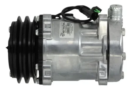 Компресор кондиціонера (R134a) MAN 19.233 FC CNG, 19.273 F, FL, FLL, 19.273 FA, 19.273 FAK, 19.273 FK, 19.273 FS,19.273 FLS, 19.293 FAC, 19.293 FAK, 19.293 FAS, 19.293 FC,19.293 FLC,19.293 FLLC THERMOTEC KTT090223