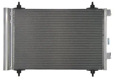 Конденсатор кондиціонера (з осушувачем) CITROEN C4, C4 I, C4 PICASSO I PEUGEOT 307 1.4-2.0 08.00-11.14 THERMOTEC KTT110158