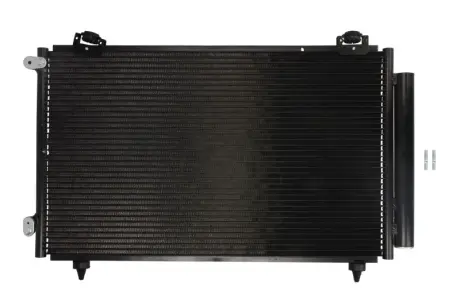 Конденсатор кондиціонера (з осушувачем) TOYOTA COROLLA, COROLLA VERSO 1.4-2.0D 01.01-03.08 THERMOTEC KTT110179