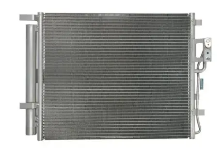 Конденсатор кондиціонера (з осушувачем) HYUNDAI SANTA FÉ II, SANTA FÉ II/SUV 2.0D/2.2D 03.06-05.13 THERMOTEC KTT110741