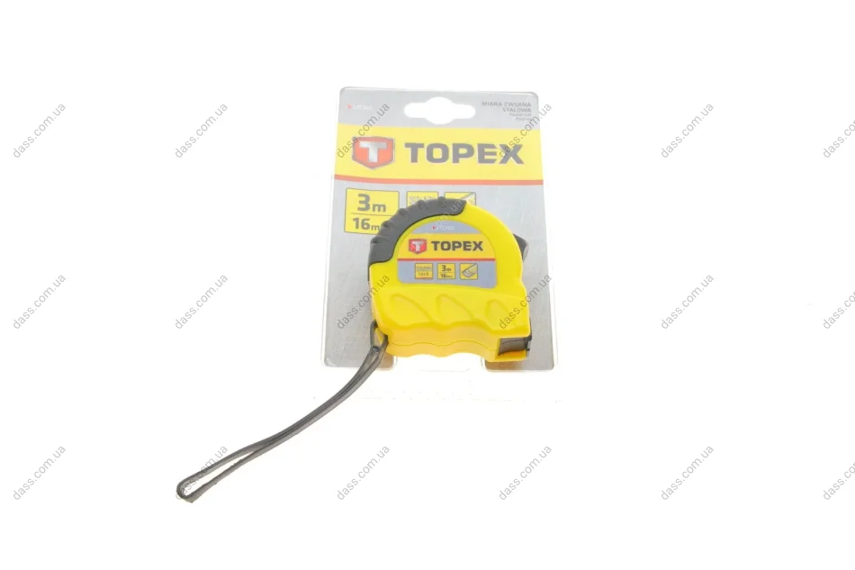 Рулетка 3 м x 16 мм Topex 27C303 (фото 1)