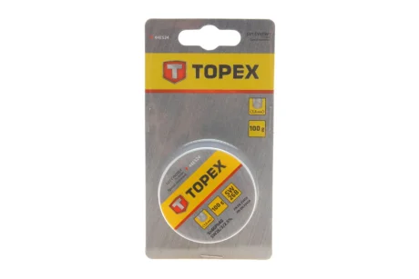 Припій олов'яний (d=1.5mm) (100g) Topex 44E524
