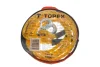Трос буксирувальний (2.1T) (4м) (з метал.крючками) Topex 97X269 (фото 2)
