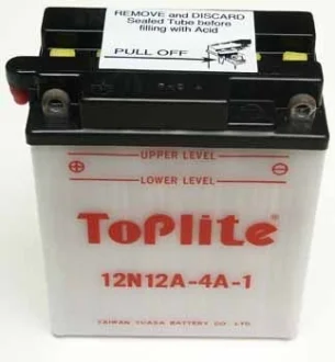 Мотоакумулятор TOPLITE 12N12A-4A-1