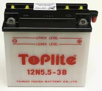Мотоакумулятор TOPLITE 12N5.5-3B