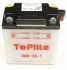 Мотоакумулятор TOPLITE 6N6-3B-1 (фото 1)