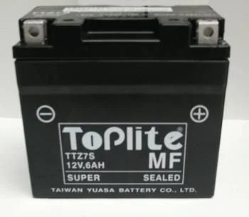 Мотоакумулятор TOPLITE TTZ7S