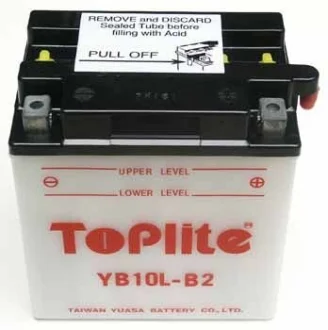 Мотоакумулятор TOPLITE YB10L-B2