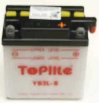 Мотоакумулятор TOPLITE YB3L-B