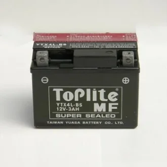 Мотоакумулятор TOPLITE YTX4L-BS