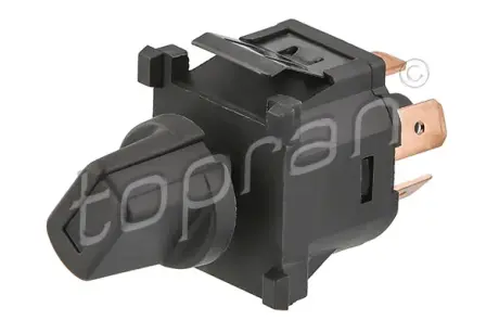 Перемикач моторчика вентилятора (5pin) (ручка) AUDI 80 B1, 80 B2, 90 B2 VW GOLF I, GOLF II, JETTA I, JETTA II, LT 28-35 I, PASSAT B1, PASSAT B2, POLO II, TRANSPORTER T3 1.0-2.7D 05.72-06.96 TOPRAN / HANS PRIES 103 428