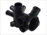 Фланець охолоджуючої рідини VW GOLF II, JETTA II, POLO II 1.0/1.3 08.83-09.94 TOPRAN / HANS PRIES 107 329 (фото 2)