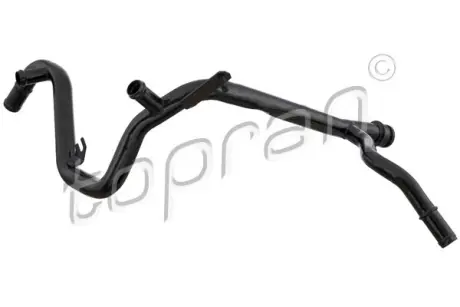 Патрубок радіатора SEAT TOLEDO II SKODA OCTAVIA I VW BORA, BORA I, GOLF IV, NEW BEETLE 1.8/2.0 01.98-12.13 TOPRAN / HANS PRIES 113 687