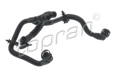 Патрубок вентиляції картера AUDI A4 B7, A6 C6, A8 D3 2.4/3.2 05.04-07.10 TOPRAN / HANS PRIES 116 496
