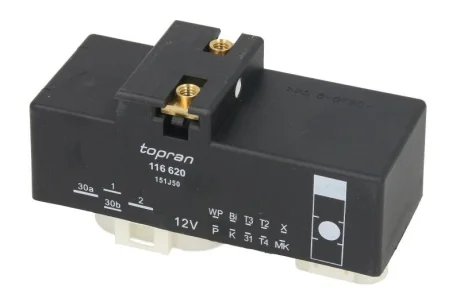 Реле (12V) AUDI A3, TT SEAT CORDOBA, CORDOBA VARIO, IBIZA II, INCA, LEON, TOLEDO II SKODA OCTAVIA I VW BORA, BORA I, CADDY II, CADDY II/MINIVAN, GOLF IV, NEW BEETLE, POLO, POLO III 02.93-12.13 TOPRAN / HANS PRIES 116620