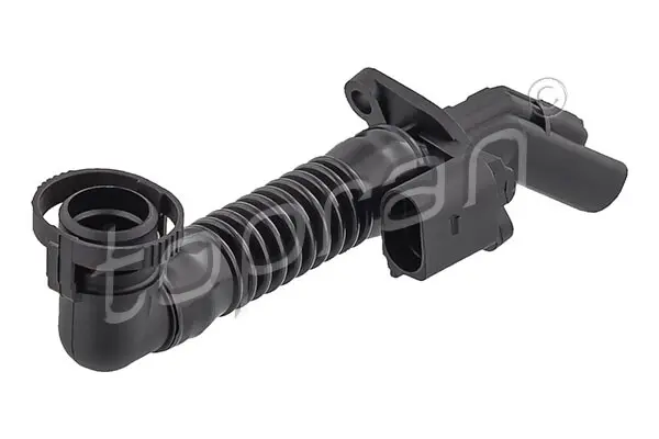 Патрубок вентиляції картера AUDI Q7 SKODA SUPERB II VW CC B7, EOS, PASSAT B6, PASSAT B7, TOUAREG, TOURAN 2.0D/3.6 10.05-03.18 Topran 117322 (фото 1)