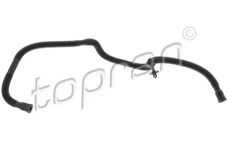 Патрубок вентиляції картера AUDI A1, A3 SEAT ALTEA, ALTEA XL, LEON, TOLEDO III, TOLEDO IV SKODA OCTAVIA II, RAPID, SUPERB II, YETI VW EOS, GOLF PLUS V, GOLF V, GOLF VI 1.4 05.07-07.18 TOPRAN / HANS PRIES 118 663