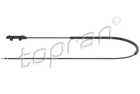 Трос відкривання капоту VW CC B7, PASSAT B6, PASSAT B7 1.4-3.6 03.05-12.16 TOPRAN / HANS PRIES 119137 (фото 1)