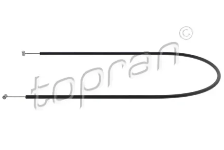 Трос відкривання капоту (650мм) BMW X5 (E53) 3.0-4.8 01.00-10.06 Topran 503913