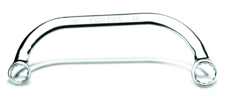 (EN) Double-ended ring wrench - bent 12-кутна, 8x9, тип: Вигнутий, "U", довжина: 137 мм, 1 шт Toptul AAAC0809