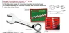 (EN) Double-ended ring wrench 12-кутна / HEX 19 мм пряме, кут: 15°, довжина: 137 мм, 1 шт Toptul AAAF1919 (фото 2)