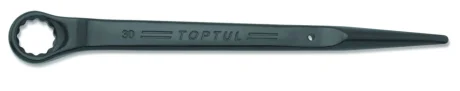 (EN) Ring-end wrench 12-кутна 21 мм пряме, (EN) bent, кут: 45°, довжина: 368 мм, 1 шт Toptul AAAS2121