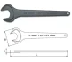 (EN) Slogging open end wrench HEX 32 мм пряме, довжина: 273 мм, 1 шт Toptul AAAT3232 (фото 2)