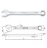(EN) Double-ended ring wrench 12-кутна / HEX 12 мм пряме, кут: 15°, довжина: 169 мм, 1 шт Toptul AAEB1212 (фото 2)