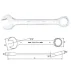 (EN) Double-ended ring wrench 12-кутна / HEX 65 мм пряме, кут: 15°, довжина: 699 мм, 1 шт Toptul AAEB6565 (фото 2)