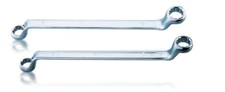 (EN) Double-ended ring wrench - offset 12-кутна, 21x23, тип: (EN) bent, 75°, довжина: 316 мм, 1 шт Toptul AAEI2123